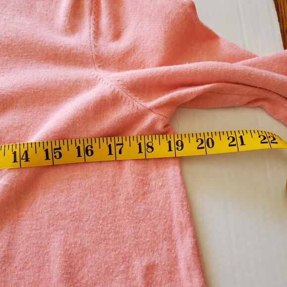 Croft & Barrow Coral Pull Over Lightweight Sweater Large - Picture 12 of 14